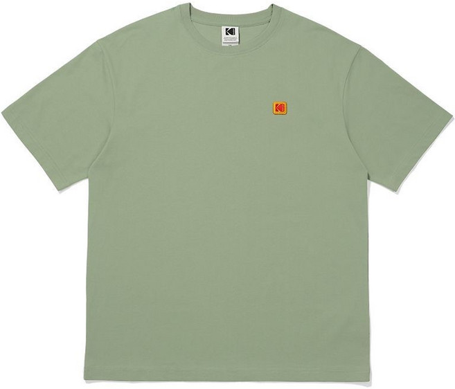 코닥 심플 스몰심볼 반팔 순면 티셔츠