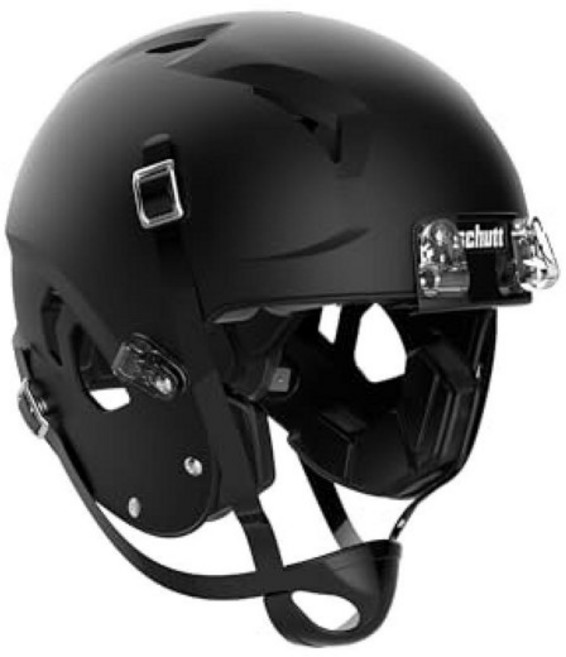 Schutt Sports Vengeance A11 청소년 축구 헬멧 페이스 마스크 미포함 화이트 XL 378047, 매트 블랙