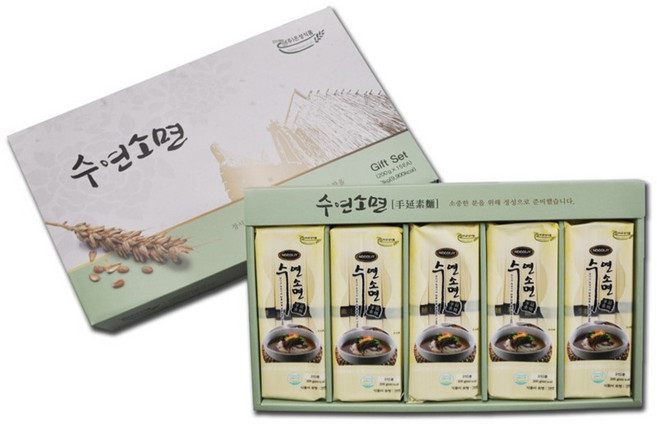 수연소면 3kg 1종 잔치국수 답례품 명절선물, 1개