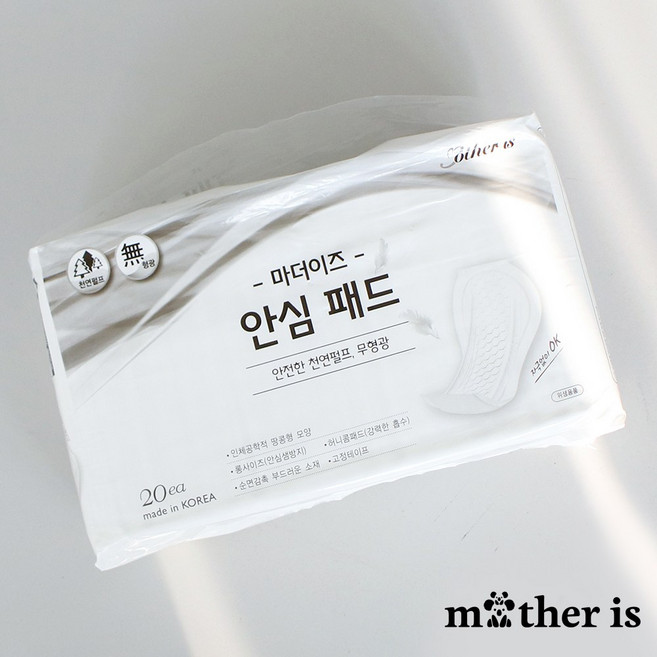 마더이즈 안심패드 20매, 1개, 20개입