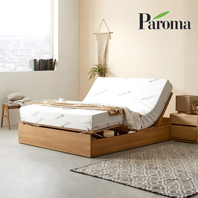 [파로마] 엠버 모션침대+메모리폼매트리스Q, 상세 설명 참조