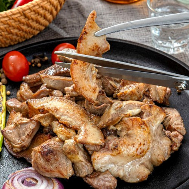 HACCP인증 국내산 돼지고기 뒷고기 뒷마카세 뽈살 250g 설하살 300g 관자살 150g 돈설 100g 도래창 100g 염통 100g, 1개, 2kg, 1kg