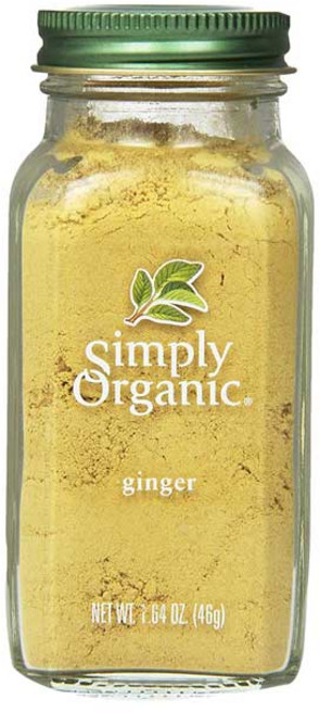 Simply Organic 薑粉, 46g, 1個