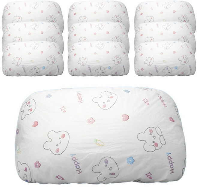 루미오 일회용 부직포 주름 베개커버 여행용 위생시트