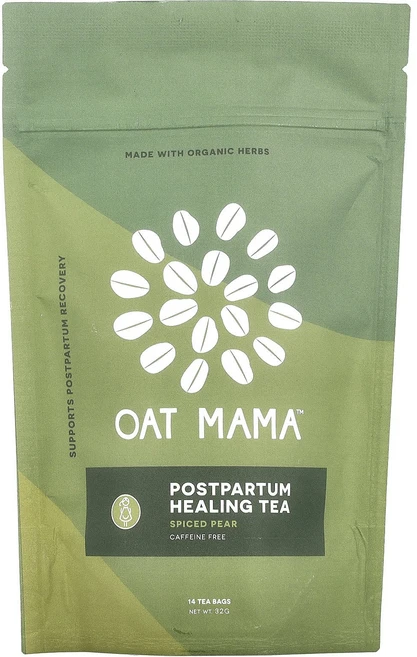 Oat Mama 산후 힐링 차 매운 배 카페인 무함유 티백 14개 32g, OatMama산후힐링차매운배카페인무함유티백14개32g, 1개 - 쿠팡