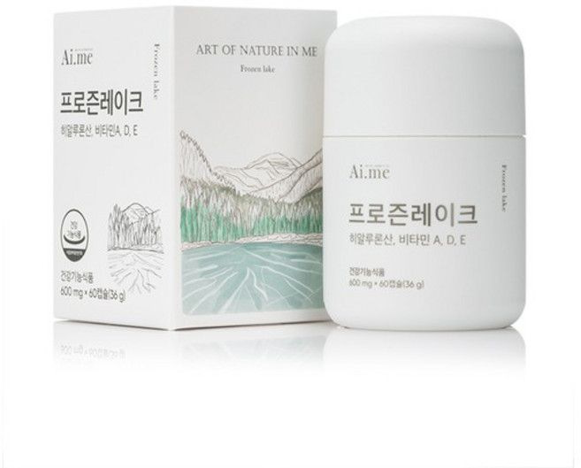 코오롱제약 에이아이미 프로즌레이크 히알루론산 36g, 1개, 60정
