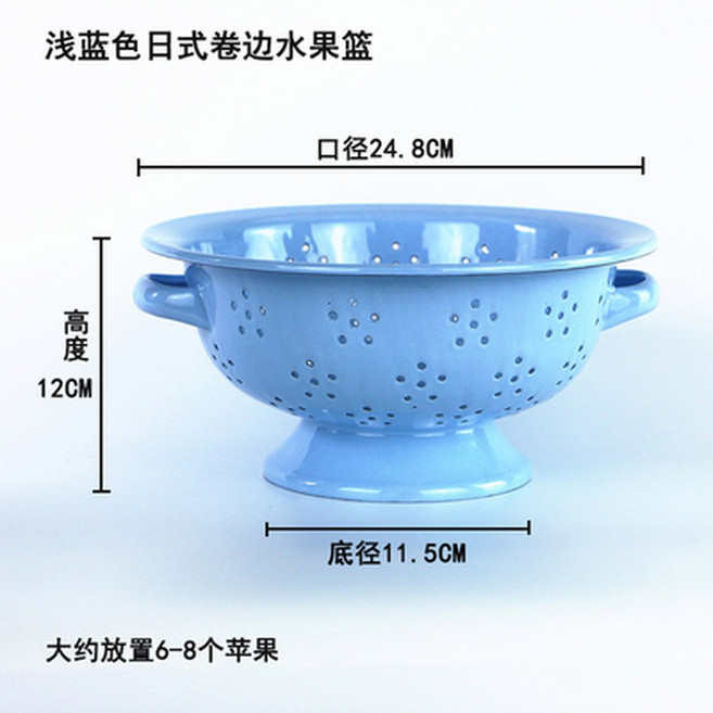 최화정 과일바구니 과일보관통 바구니 냅킨통 북유럽 상세페이지 정리용품 스타일그릇, 블루 롤업 바구니, 1개