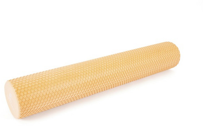 아이워너 슬림폼롤러60cm EVA 지압돌기 필라테스 요가, 코랄핑크, 1개