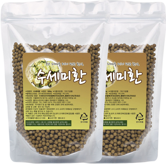 국산 수세미환, 2개, 300g