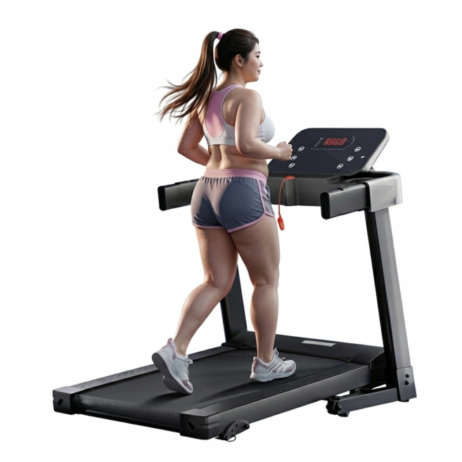 러닝트 하중150kg 경사조절 저소음 런닝머신 가정용 워킹머신, 런닝머신 단품, RNBAKJ028