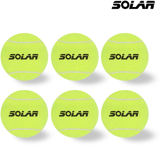 솔라 테니스공, 1개, 옐로우