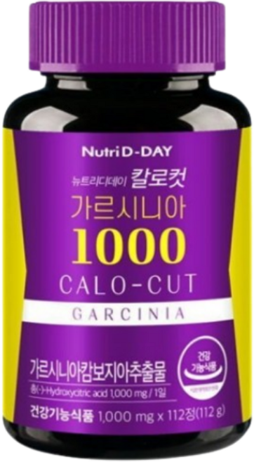 뉴트리디데이 칼로컷 가르시니아 고함량 1000 112정, 1개