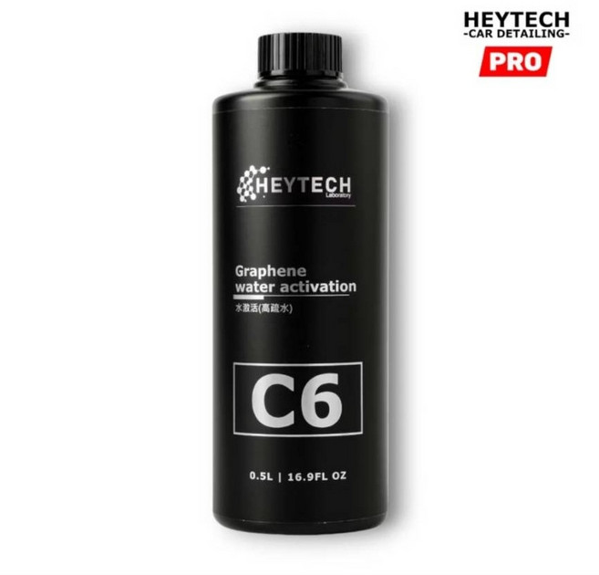 HEYTECH Graphene water activation C6 液態硅蠟, 1個, 液態硅蠟PRO 500ML 一瓶