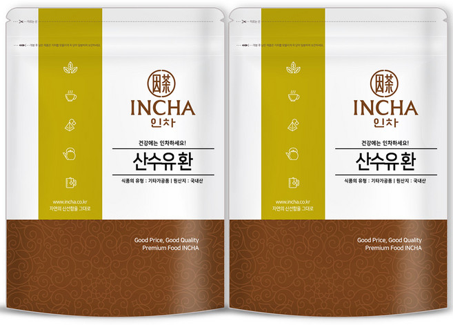 인차 국산 산수유환 산수유 열매 환, 300g, 2개