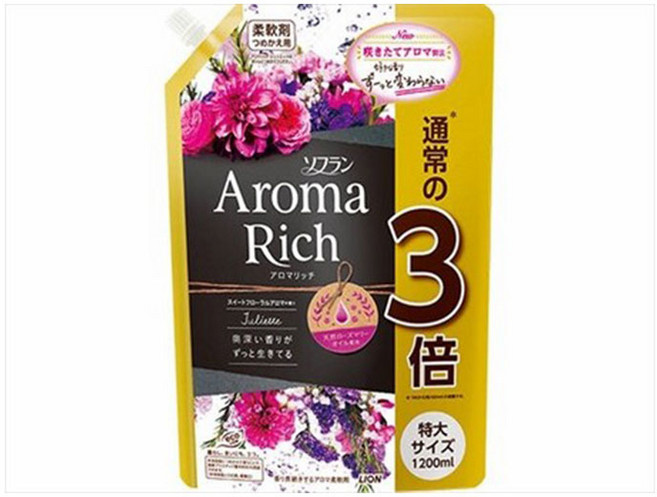 소후란 아로마리치 섬유유연제 대용량 줄리엣 1200ml, 1.2L, 1개