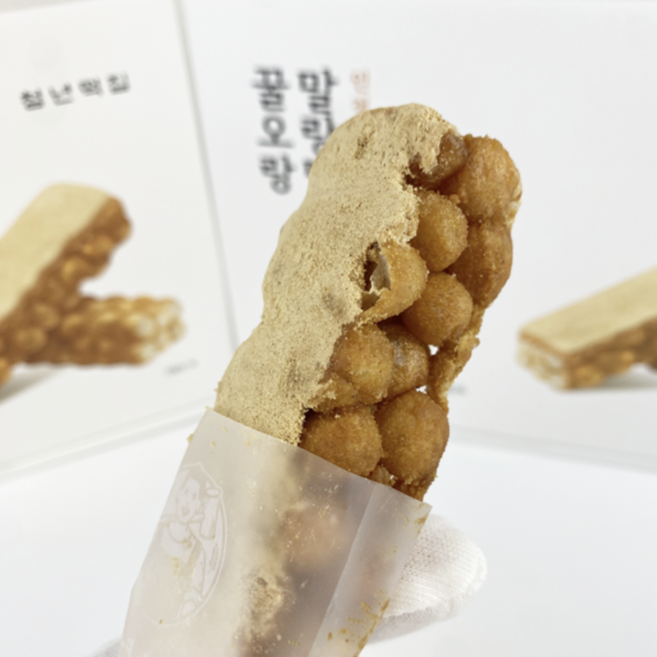 청년떡집 오란다 말랑말랑 꿀오랑 인절미 촉촉한, 10개, 26g