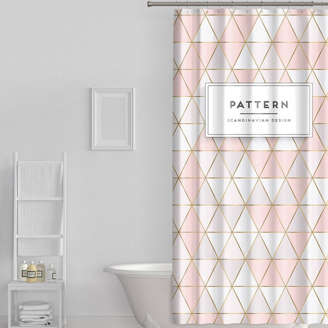 바란스커튼 패턴핑크 / 국내 당일발송-신데렐라 데코