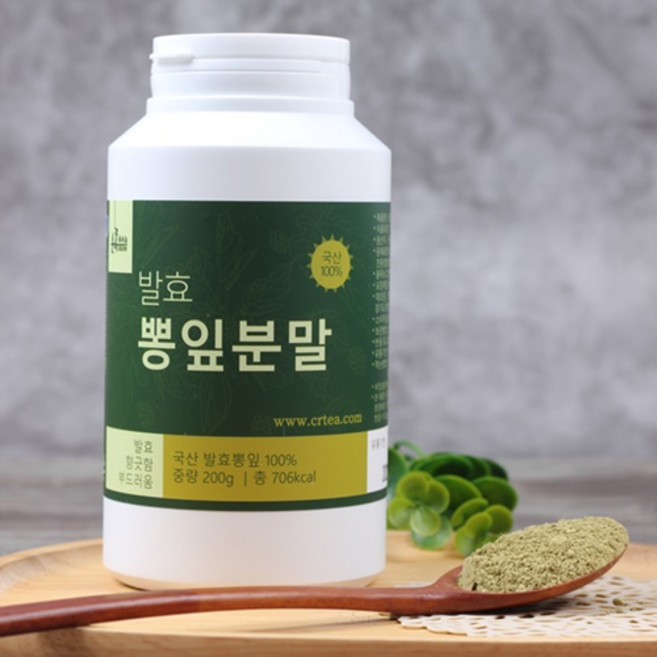 초록영농 발효뽕잎 분말 뽕잎가루 건강분말 농장직영, 1개