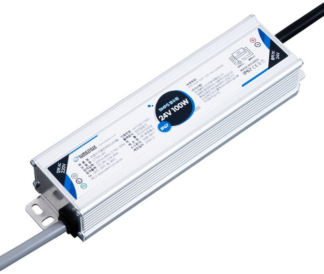 루멘룩스 방수 SMPS 24V 100W LED 안정기 LT100-24V 루멘룩스안정기 DC 24v 컨버터, 1개