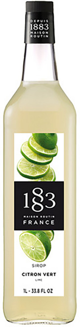 1883 루틴 라임시럽 1000ml x 6개, 1L