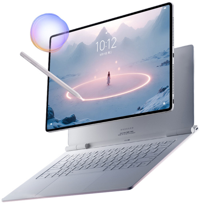 레노버 YOGA Pad Pro 16+512GB AI 태블릿 WIFI 14.5인치 TB571FU OLED 중국내수버전 터치펜 + 키보드포함, Wi-Fi, 16.512GB, 화이트+터치펜+키보드