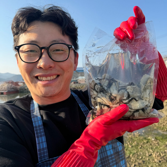 [물보라수산]당일조업 최상급 제철굴 통영 생굴 굴, 1개, 생굴1kg