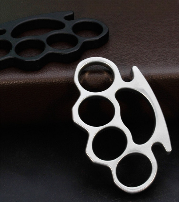 호신용 너클 무기 핑거너클 여성 호신용품 너클반지 너클링 호신무기 호신 경호 보안 자기방어, 블랙, 1개