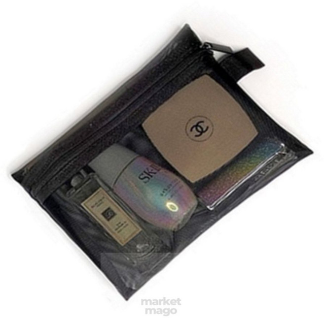 마켓마고A 메쉬파우치 M 여행용화장품파우치