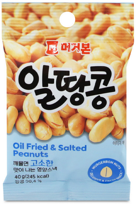머거본 알땅콩 40g, 1개