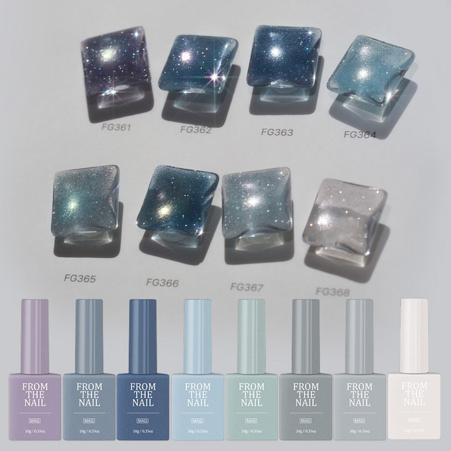 프롬더네일 데님 자석글리터 마그넷 자석젤, 1개, 10ml, FG365