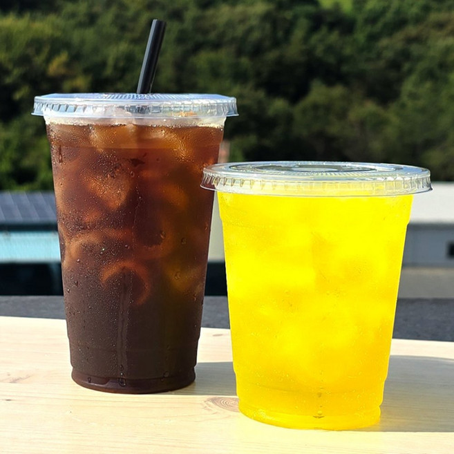 등대 카페포장용기 테이크아웃 컵(뚜껑포함), 350ml