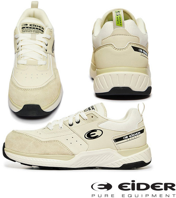 아이더 세이프티 경량 기능성 4인치 안전화 남성 여성 SMART 402 (OFF WHITE)