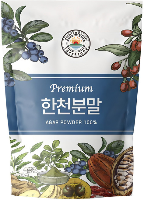 해나식품 한천 분말, 300g, 1개