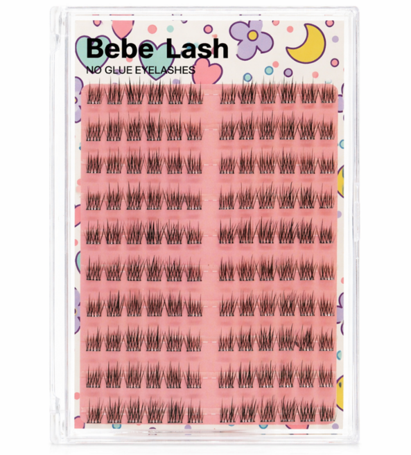 2위 - 베베래쉬 풀없이 붙이는 노글루 속눈썹 9-12mm 120PCS, 1개, 베이비핑크