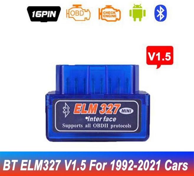 5 ELM327 ELM 스캐너 V2 리더 자동차 V1 차량 안드로이드용 OBD 1 진단기 미니 진단 블루투스 327 코드 도구 슈퍼, China, 1개