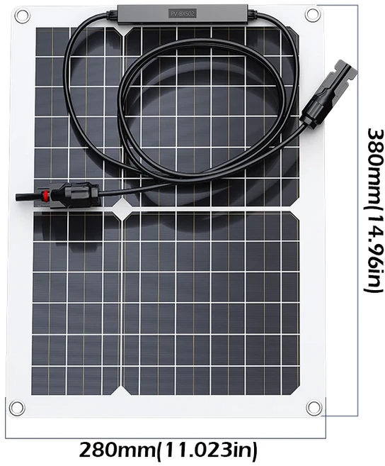 600W 플렉시블 태양광 패널 12V 배터리 충전기 듀얼 USB 및 10개의 컨트롤러가 있는 전지 휴대폰 자동차 요, 04 600W