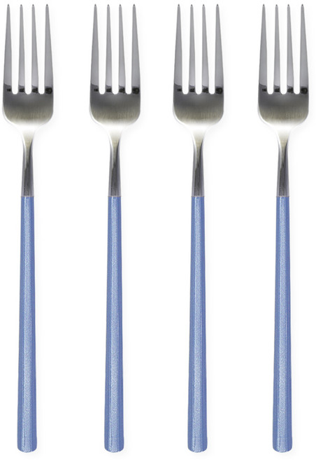 브리앙뜨 펄인러브 포크, 4개, 스카이블루