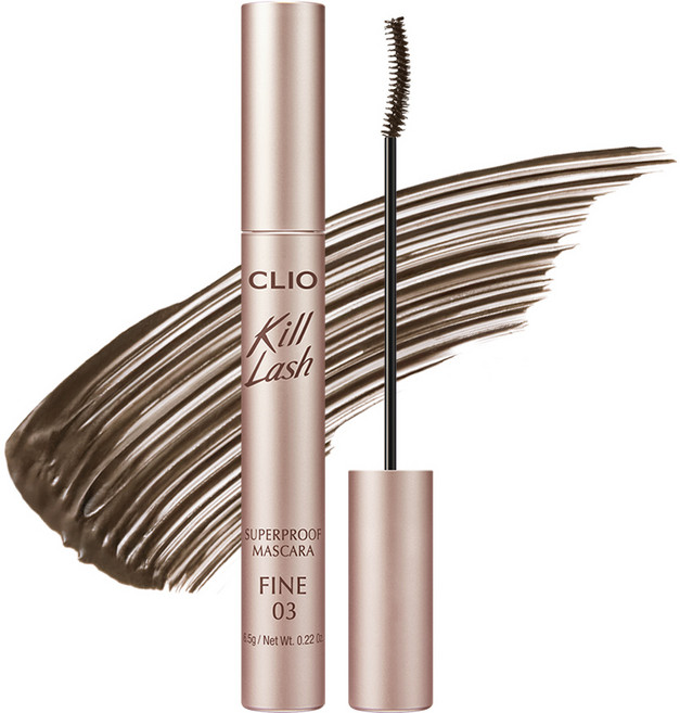 클리오 킬래쉬 수퍼프루프 마스카라 파인, 003 뮤트얼그레이, 1개