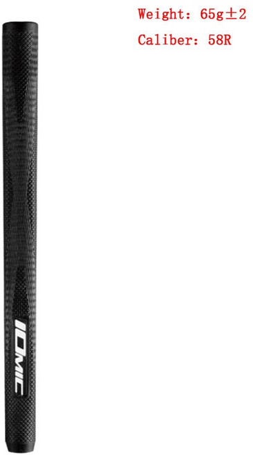 IOMIC Absolute-X 골프 퍼터 그립 TPE 소재 좋은 피드백 10가지 색상 옵션, 검은색