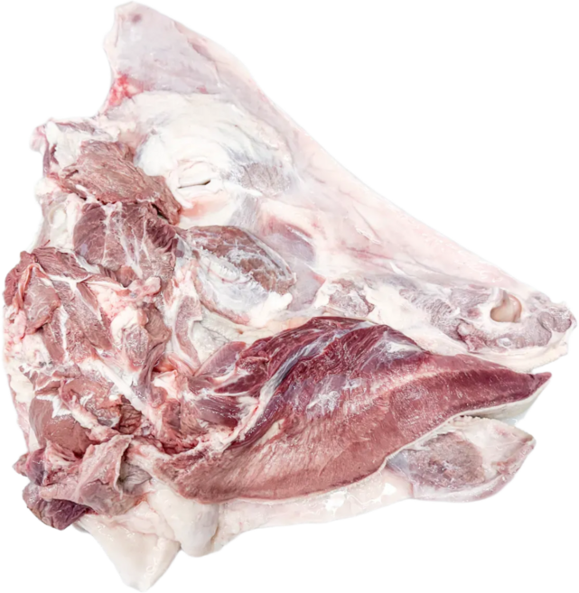 국내산 100% 한우 암소 소머리 반마리 우설포함 신선 냉동 배송, 5kg, 1개