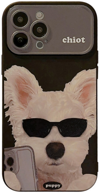 선글라스 강아지 아이폰케이스 핸드폰케이스