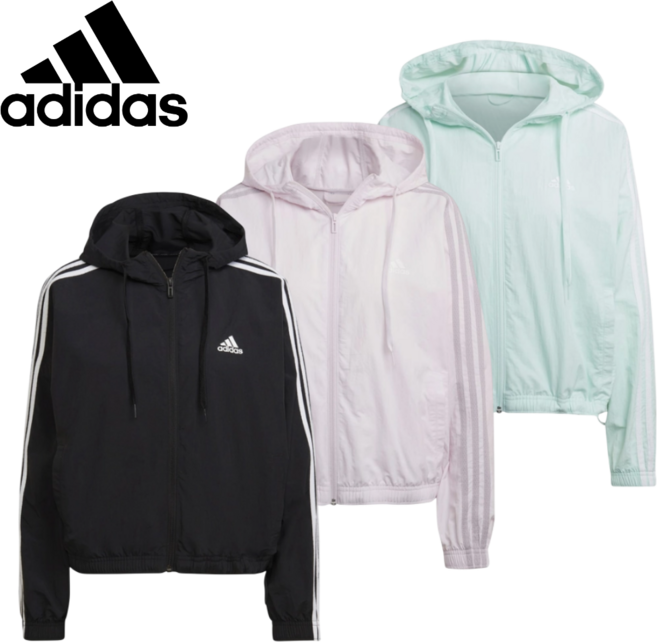 [매장발송] 아디다스 여성 봄가을 바람막이 재킷 트레이닝 자켓 데일리 운동 헬스 러닝 에센셜 리피트