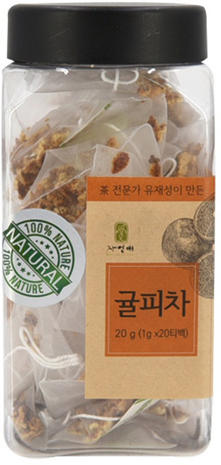 자연애 귤피차, 1g, 20개입, 1개