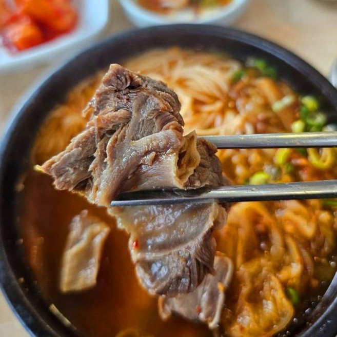 해와바다 얼큰 우거지갈비탕 500g 3팩 소갈비대 국내산우거지, 3개