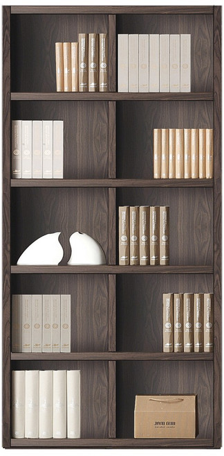 예뫼솔 2000시스템책장 5단-400-500-600-800-1000-1200사이즈 수납선택 책장 책꽂이 수납장 진열장, 5단-1000책장-월넛, 5단