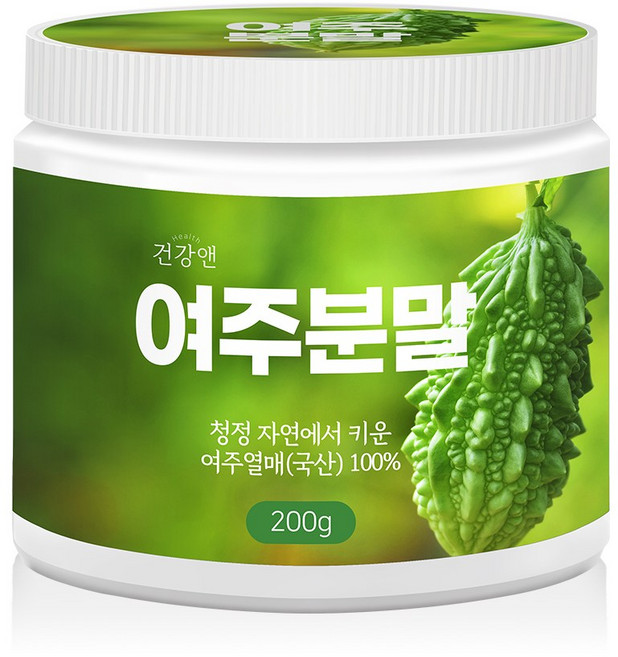 국산 여주 분말 가루 100% 200g, 1개
