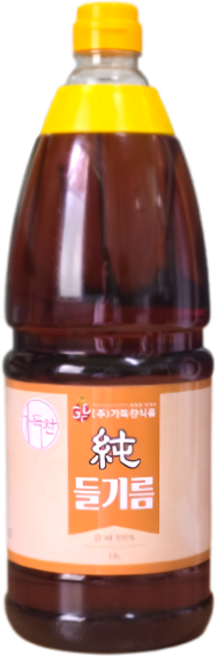 가득찬 들기름1.8L(통들깨100%)들기름, 1개, 1.8L