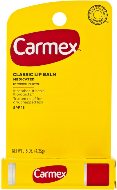 카멕스 클래식 립 밤 메디케이티드, 4.25g, 1개 - 쿠팡