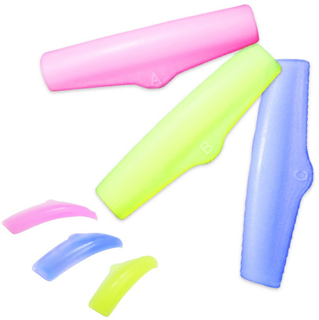 발롱뷰티 핑키스 3쌍 롯트 속눈썹펌롯드 속눈썹부자재, 1개, 3쌍속눈썹펌롯드