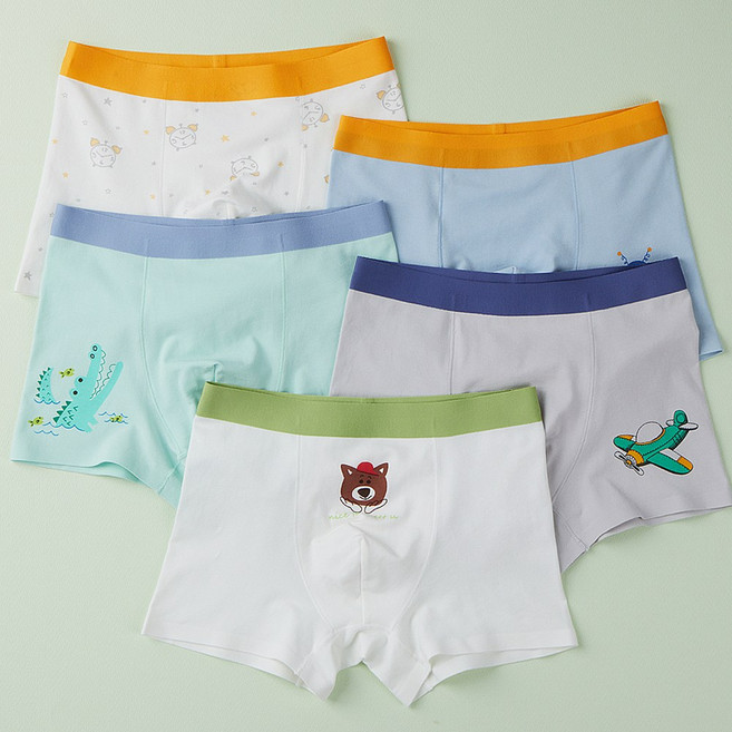 스콕스 남아 주니어 아동 드로즈 사각 팬티 5매 세트 MPS-751